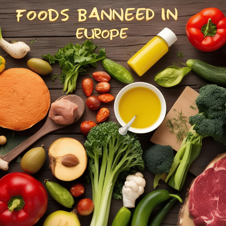 Foods Banned in Europe