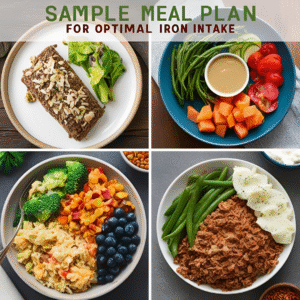 Sample Meal Plan for Optimal Iron Intake