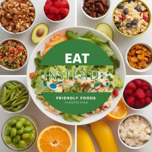 Eat Instead: Blood Pressure-Friendly Foods