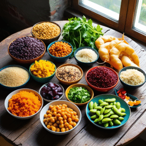 Plant-Based High-Protein Foods